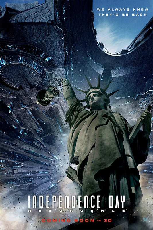 Independence Day Movie Science Fiction Wall Art Home Decor Poster