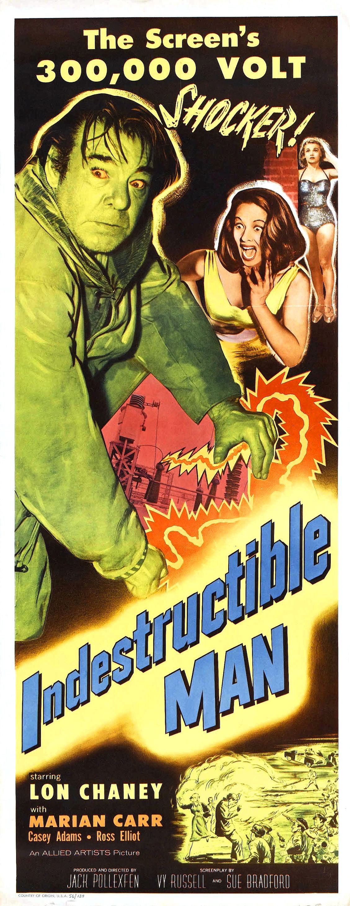 Indestructible Man 02 Movie Magnet
