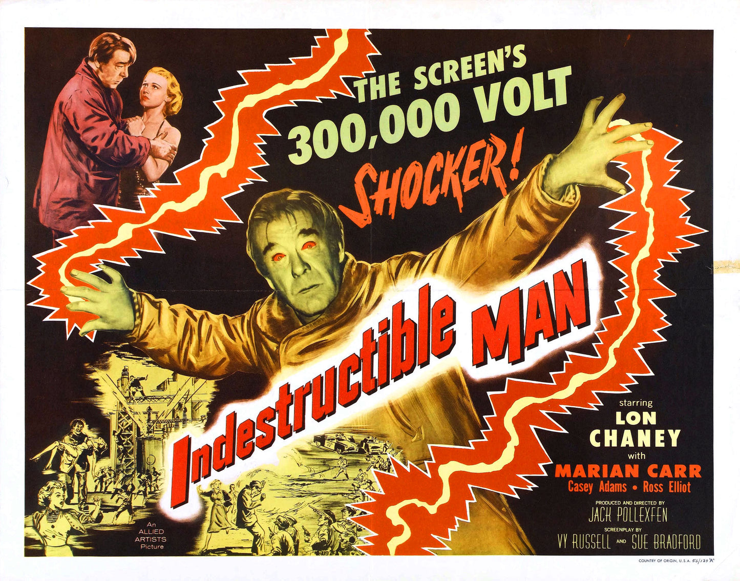 Indestructible Man 03 Movie Keychain