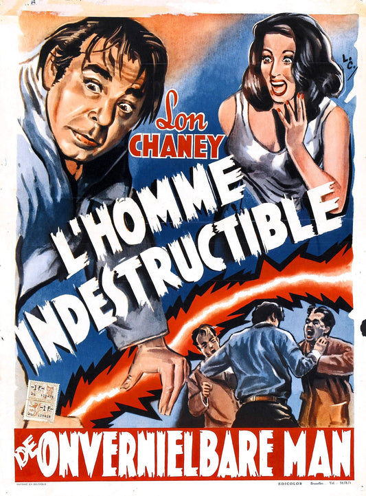 Indestructible Man 04 Movie Magnet