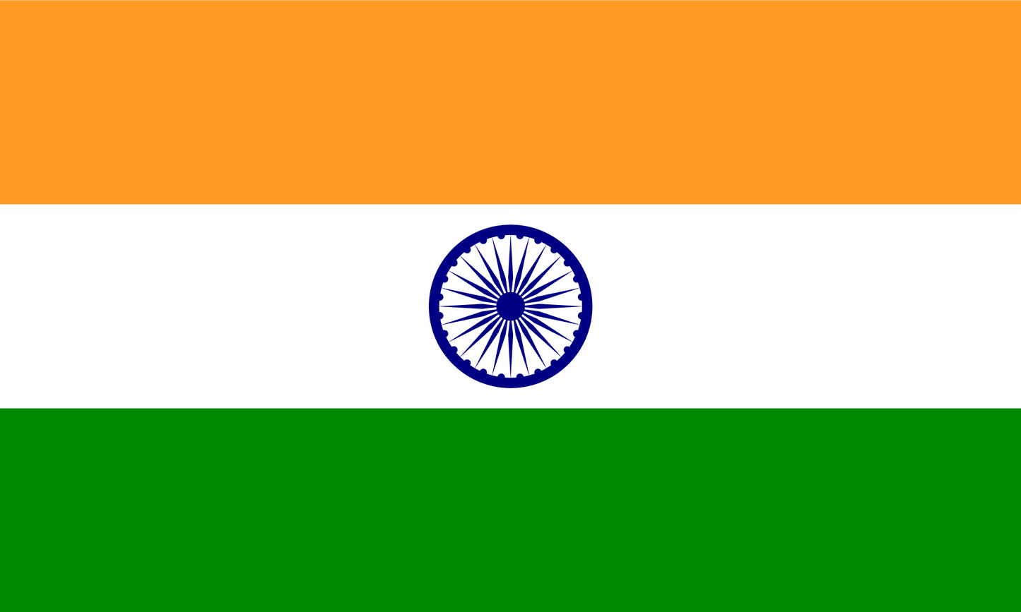 India Flag Print Poster