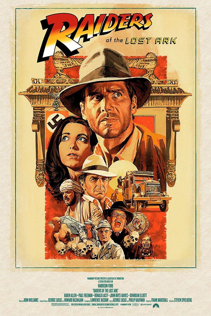 Indiana Jones Raiders Of The Lost Ark Movie Magnet
