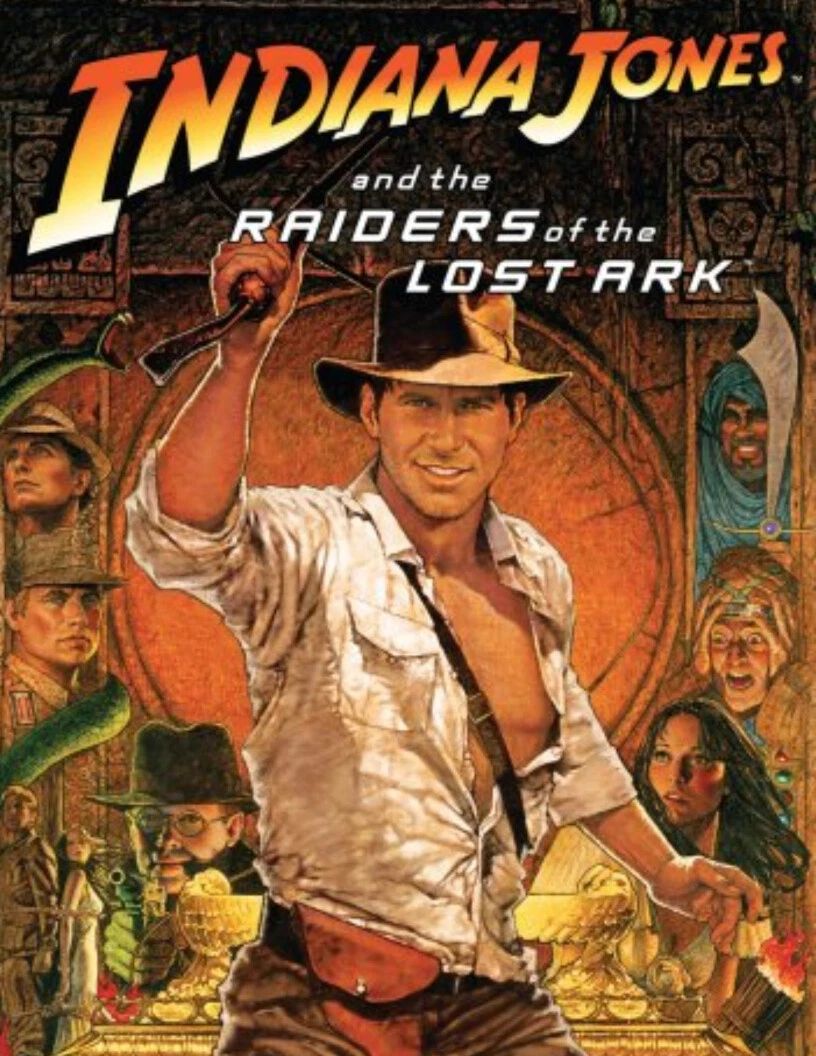 Indiana Jones Raiders Of The Last Ark Movie Poster Print 300 Piece Jigsaw Puzzle