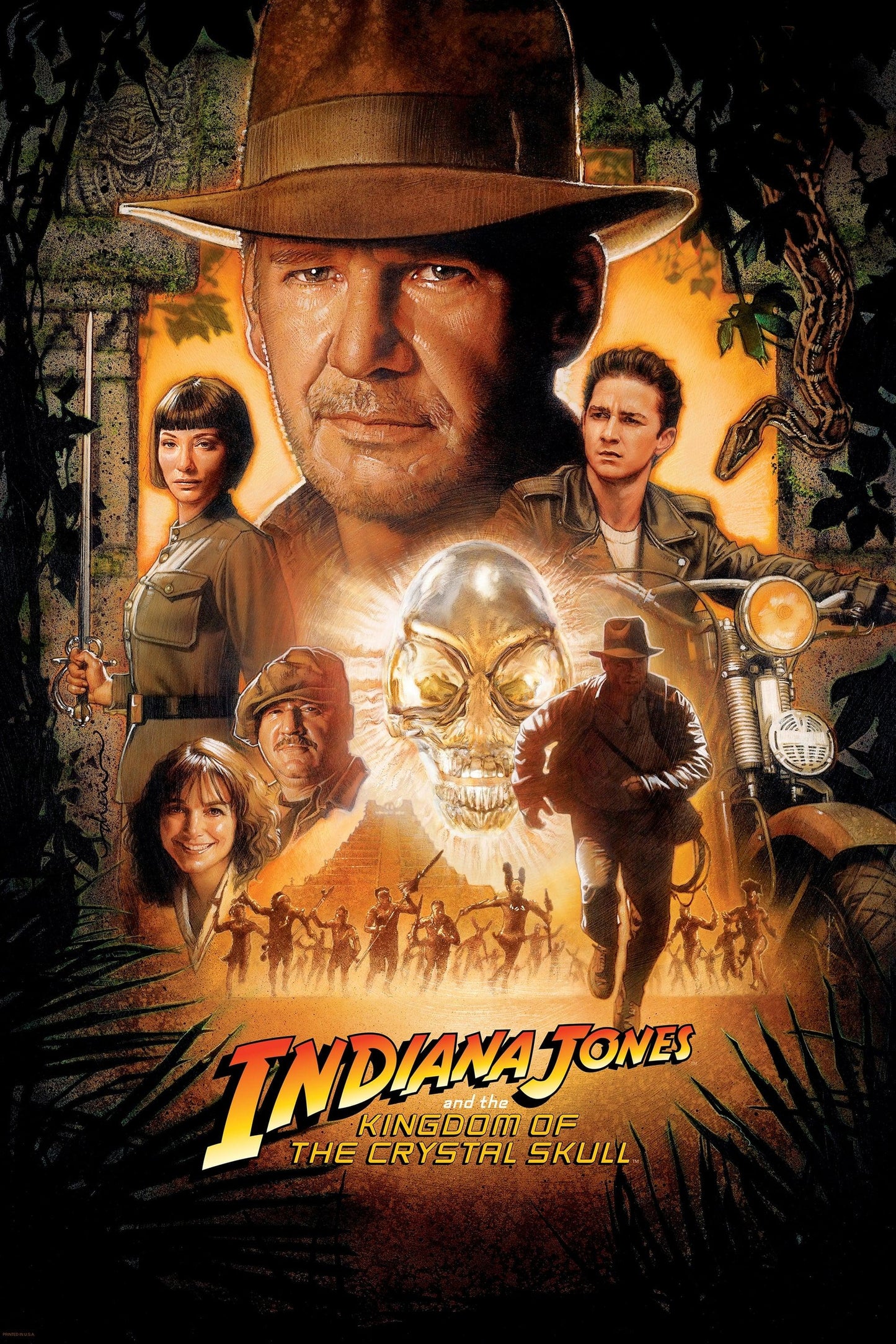 Indiana Jones And The Kingdom Of The Crystal Skull (2008) Movie Magnet