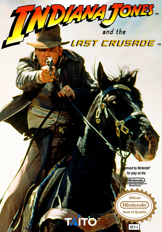 Indiana Jones And The Last Crusade (Usa) Nes Print Poster