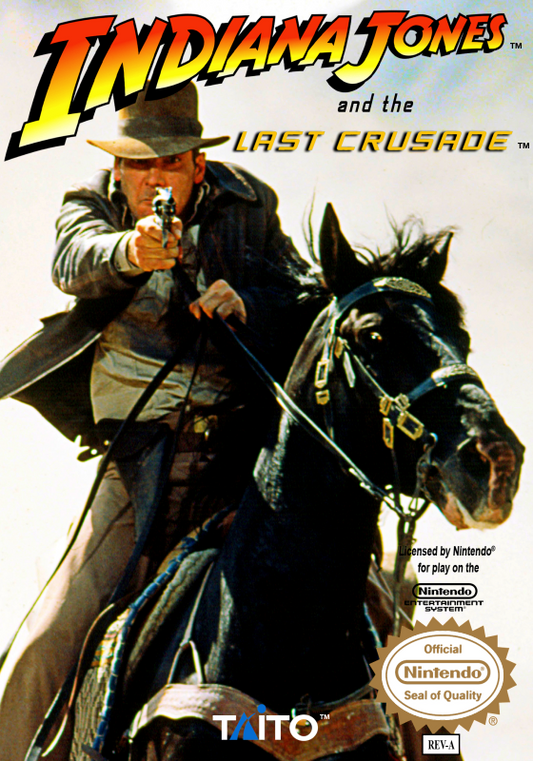 Indiana Jones And The Last Crusade (Usa) Nes Print Poster