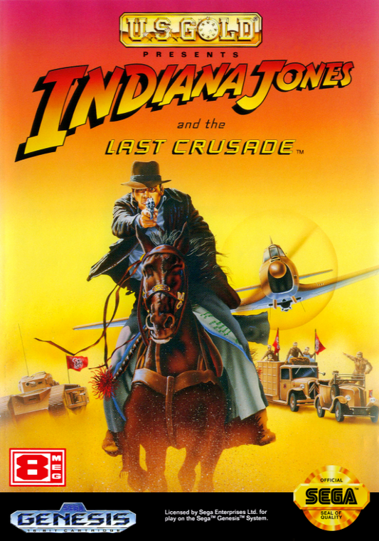 Indiana Jones And The Last Crusade (Usa) Genesis Print Poster