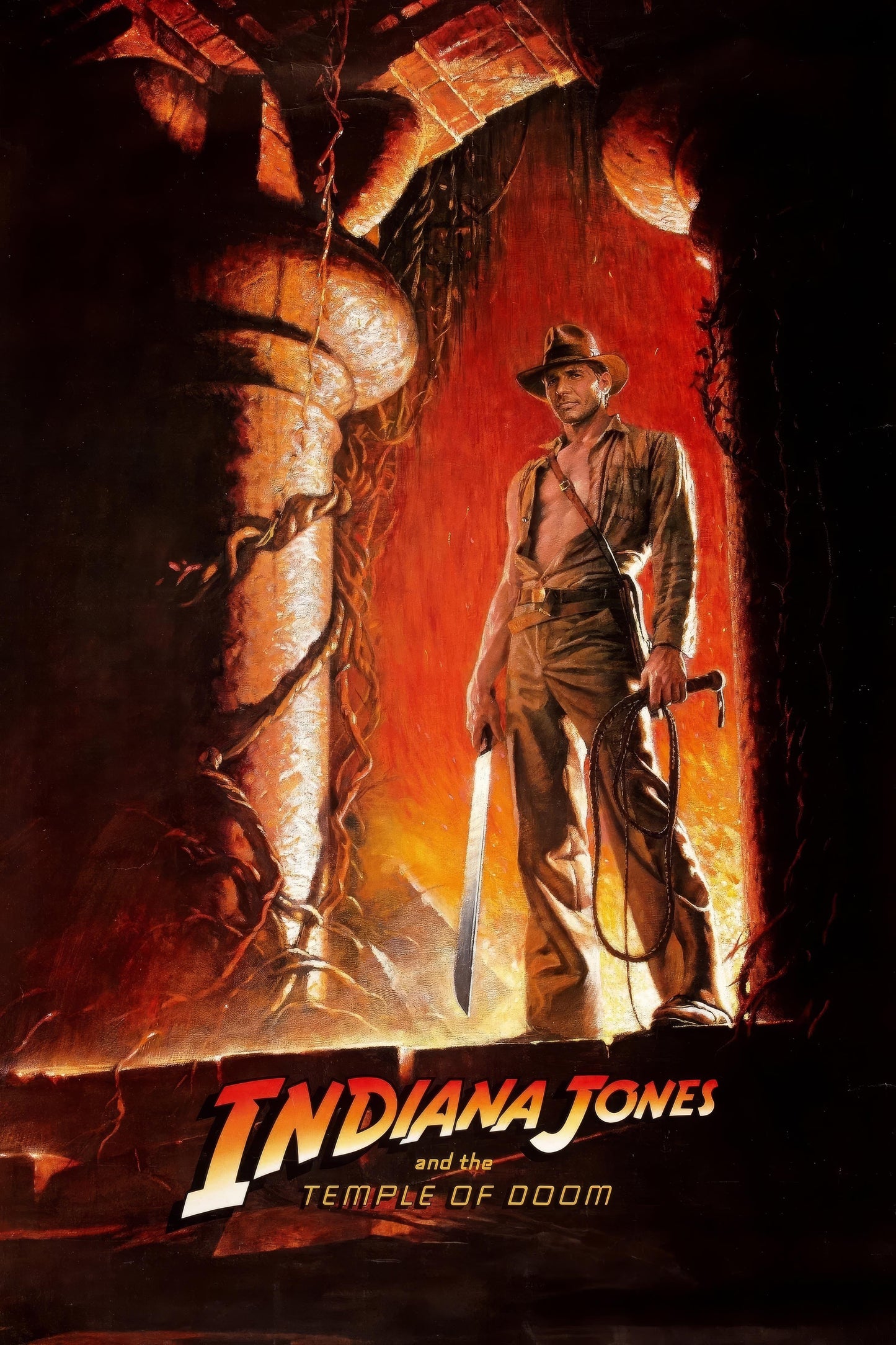 Indiana Jones And The Temple Of Doom (1984) Movie Magnet