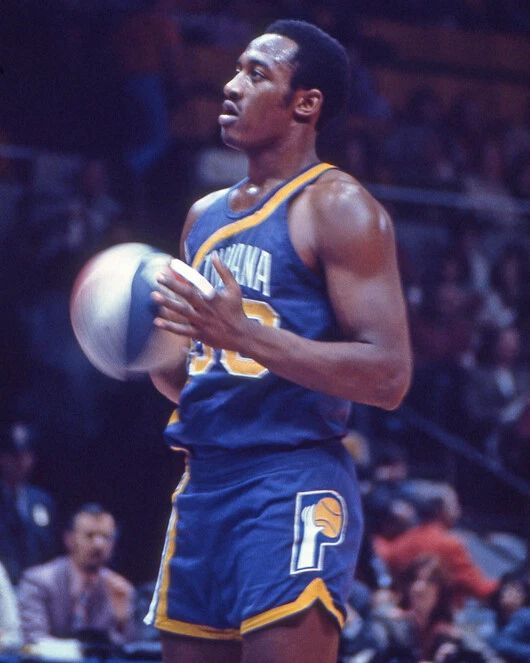 Indiana Pacers George Mcginnis Glossy Keychain Aba Basketball Print Hof 2017