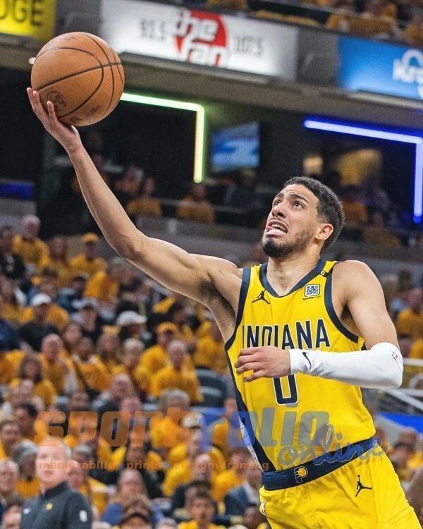Indiana Pacers Tyrese Haliburton Glossy Magnet Nba Basketball Print