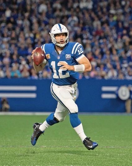 Indianapolis Colts Andrew Luck Glossy Keychain Nfl Keychain 1