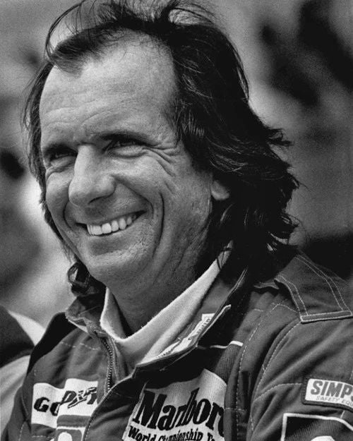 Indy Driver Emerson Fittipaldi Glossy Keychain Indianapolis 500 Keychain