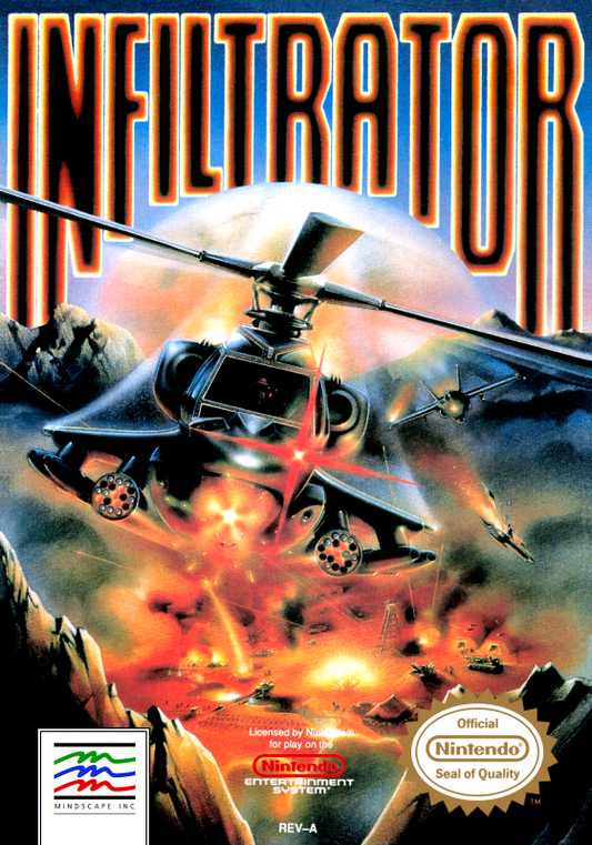 Infiltrator (Usa) Nes Print Poster