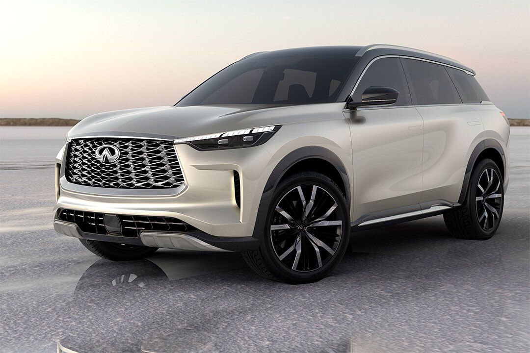 Infiniti Qx60 Monograph Silver Car Suv Wall Indoor Print Poster