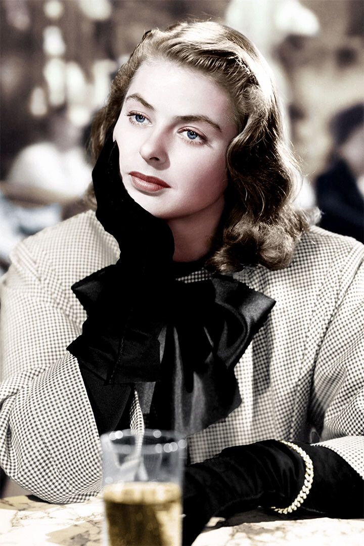 Ingrid Bergman Actress Swiss Film Actor Print Jigsaw Puzzle