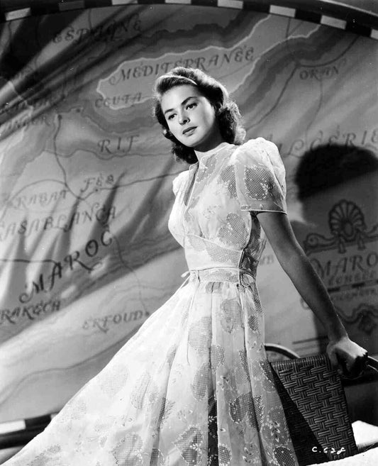 Ingrid Bergman Casablanca 1942 Movie Publicity Picture Photo Print 8 X 10