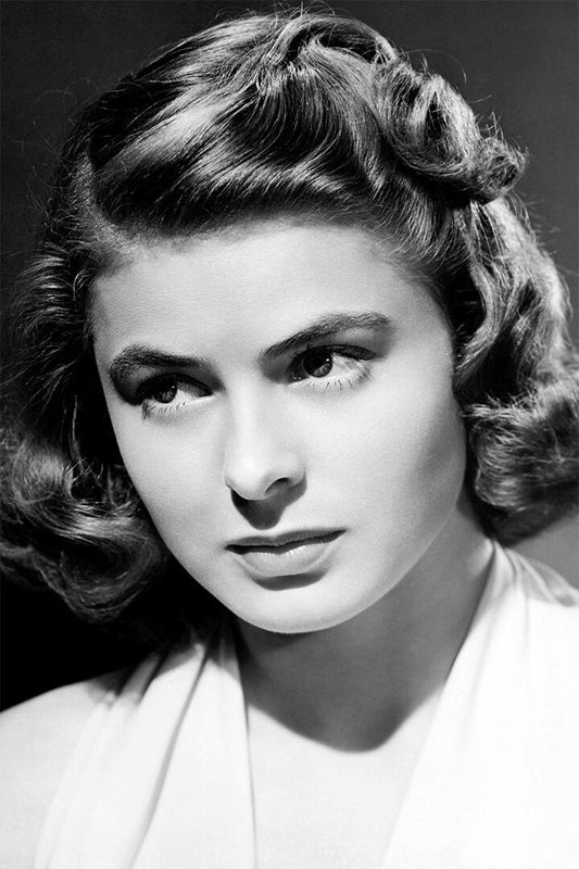 Ingrid Bergman Swiss Film Actor Actress Print Wall Art Home Decor Poster