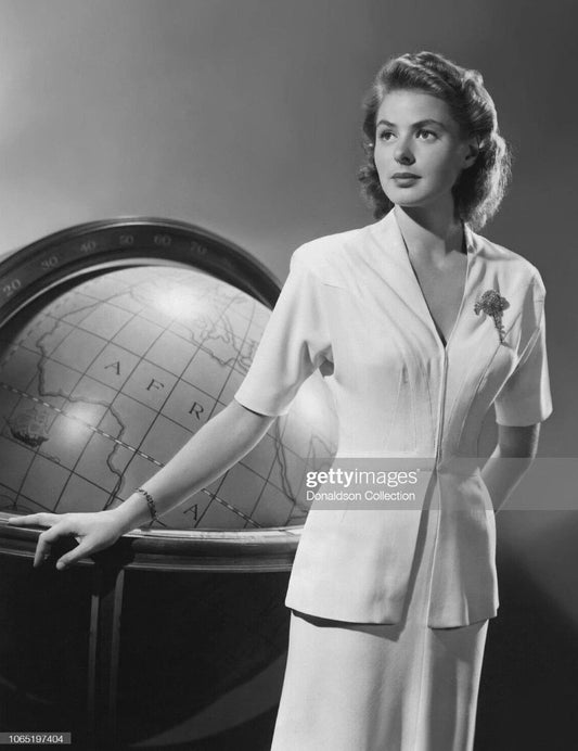 Ingrid Bergman In Casablanca Movie Publicity Picture Magnet Print
