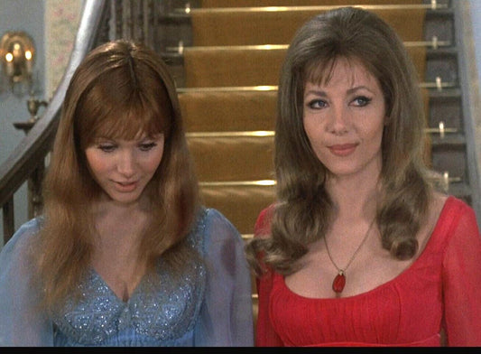 Ingrid Pitt &Madeline Smith In The Vampire Lovers Picture Magnet Print