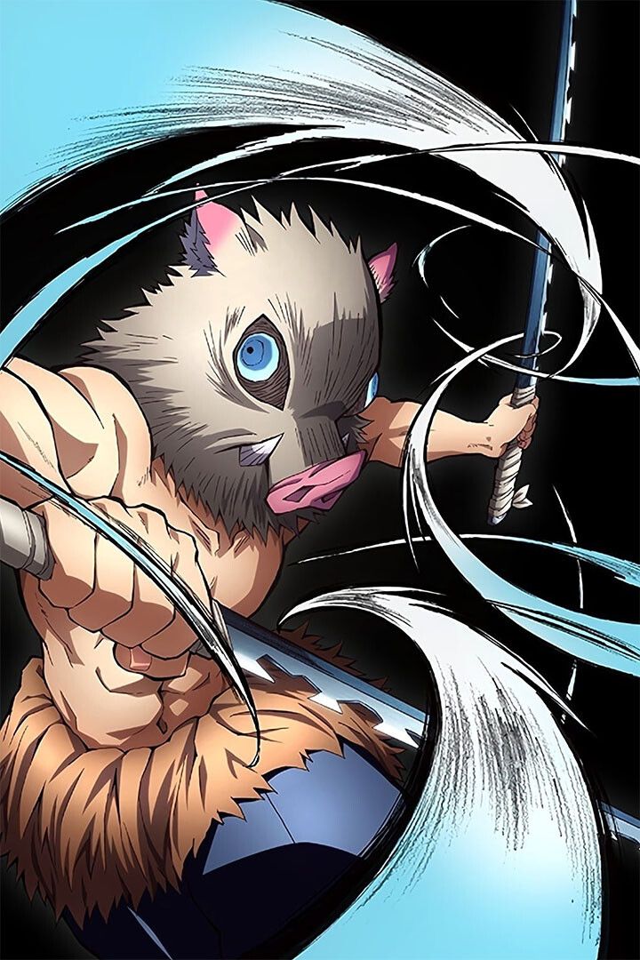Inosuke Demon Slayer Anime Action Adventure Jigsaw Puzzle