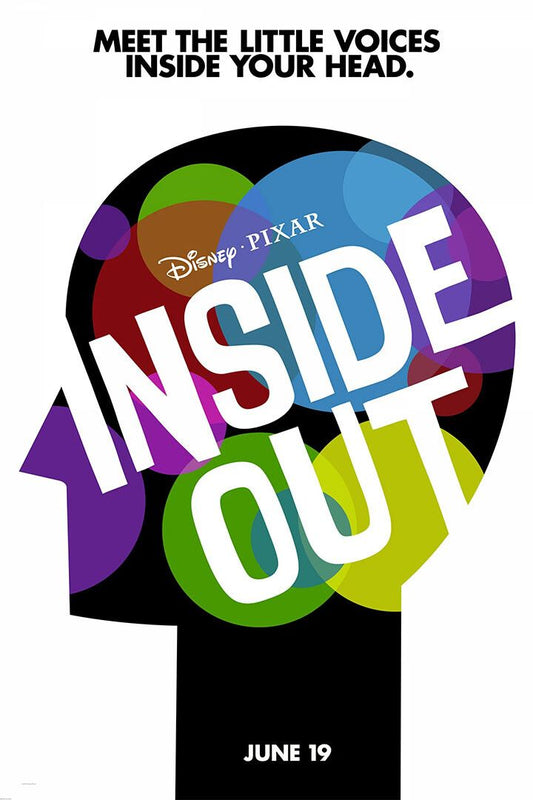 Inside Out 2015 Animation Movie Action Comedy Wall Art Home Poster