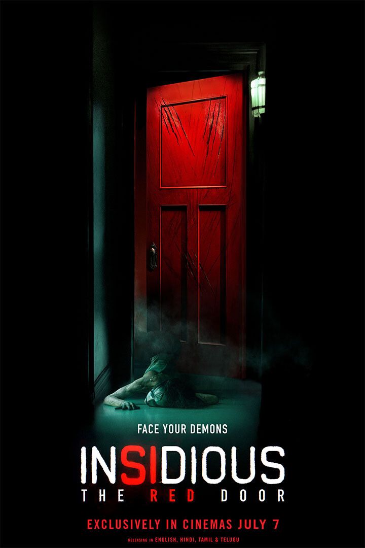 Insidious The Red Door Movie Horror Mystery Thriller Keychain