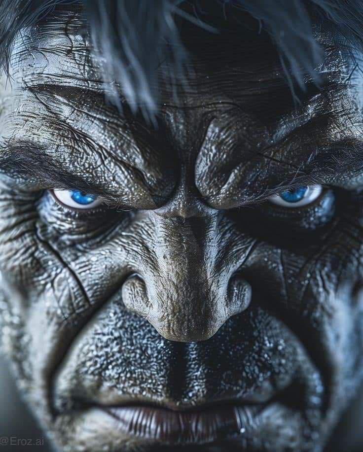 Intense Character Portrait Jigsaw Puzzle
