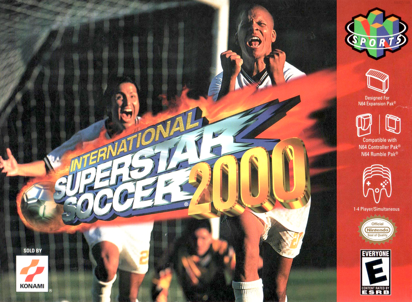 International Superstar Soccer 2000 N64 Print Poster