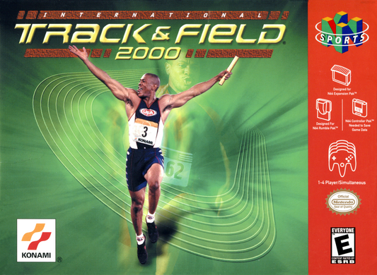 International Track & Field 2000 N64 Print Poster