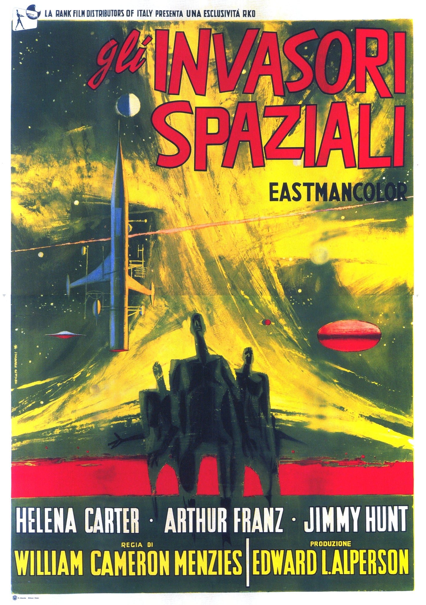 Invaders From Mars 10 Movie Magnet