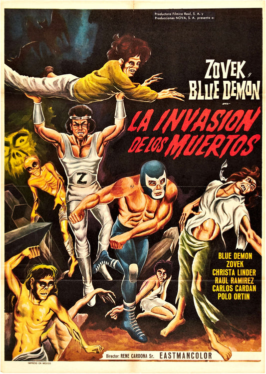 Invasion Of Dead 01 Movie Magnet