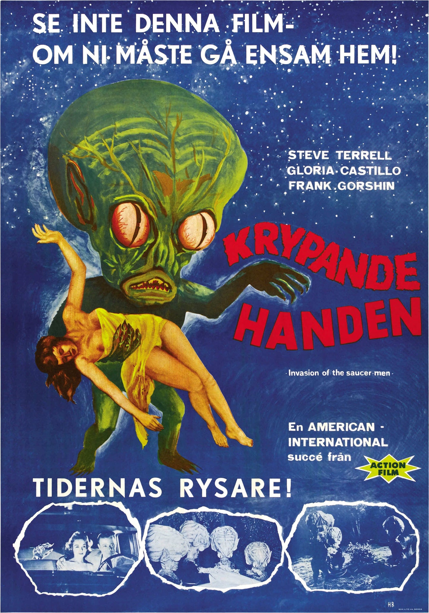 Invasion Of Saucer Men 02 Movie Magnet