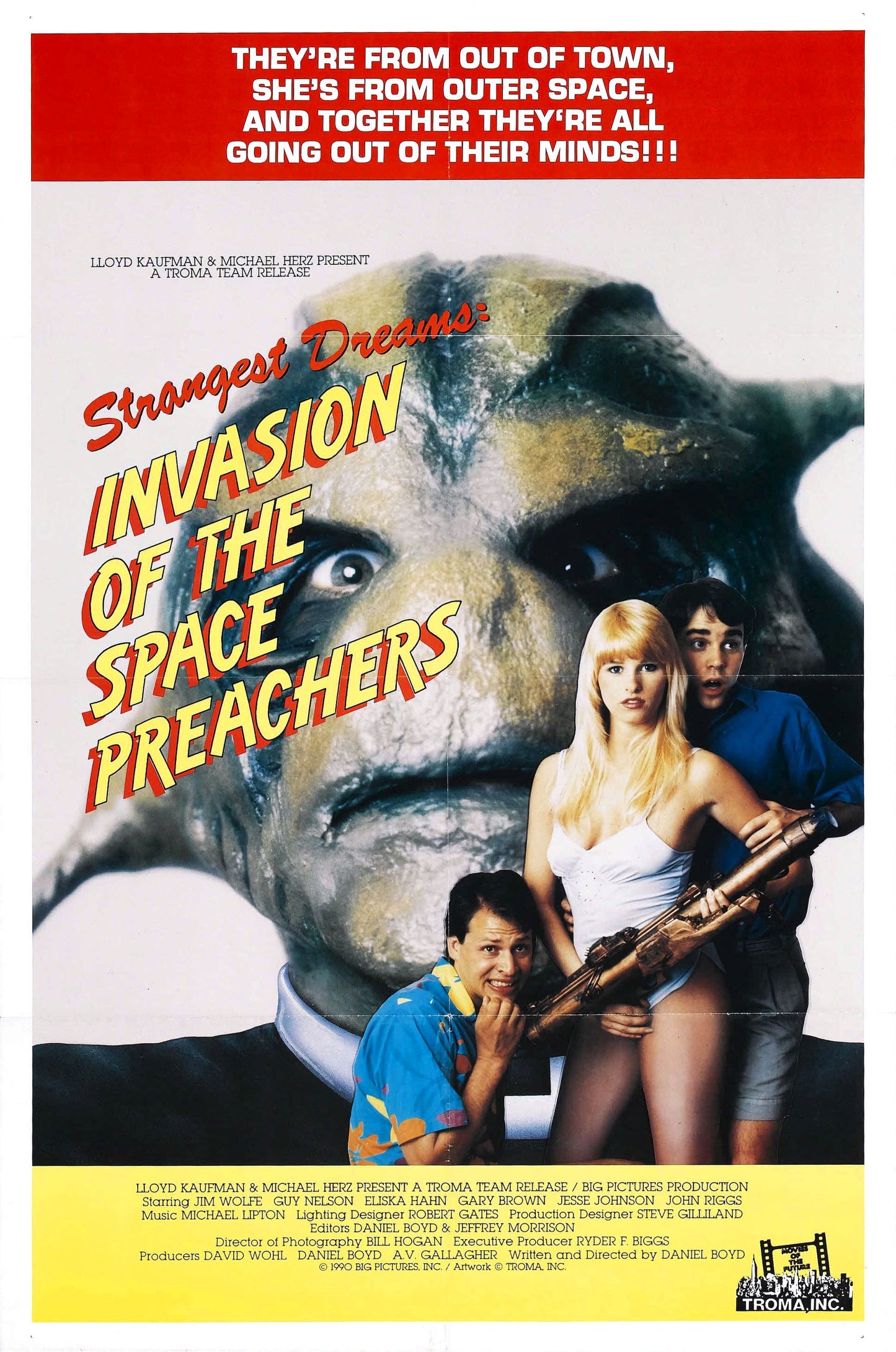 Invasion Of Space Preachers 01 Movie Magnet