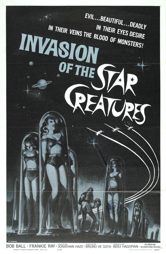 Invasion Of Star Creatures 01 Movie Magnet