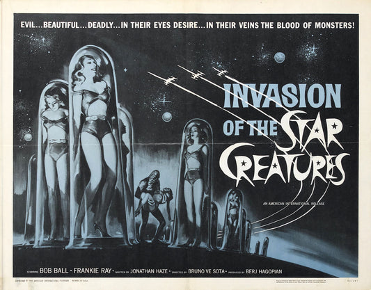 Invasion Of Star Creatures 02 Movie Magnet
