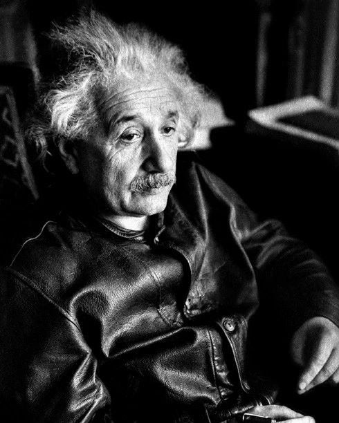 Inventor Genius Albert Einstein Glossy Keychain Nobel Prize In Physics Print 2