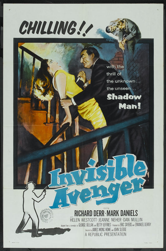 Invisible Avenger 01 Movie Magnet