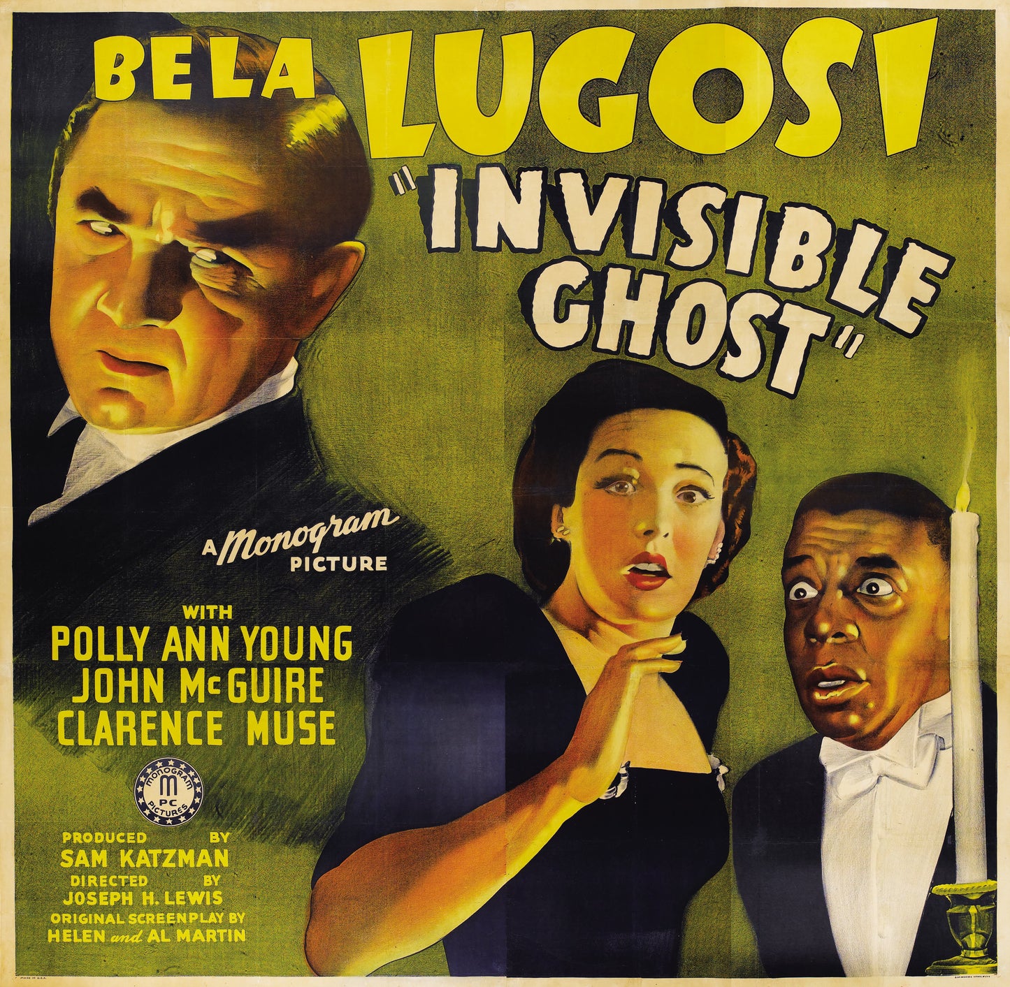 Invisible Ghost 01 Movie Magnet