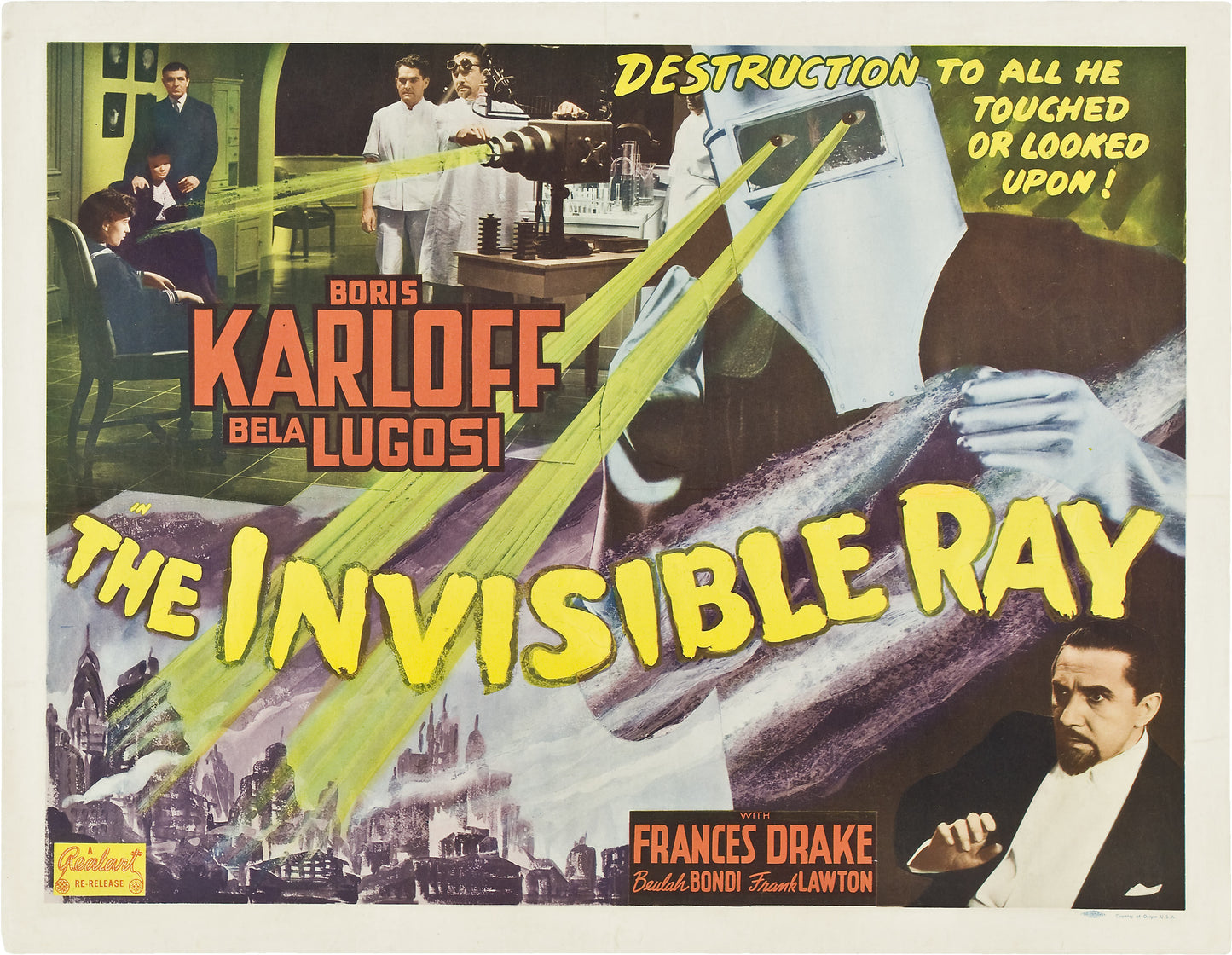 Invisible Ray 01 Movie Keychain