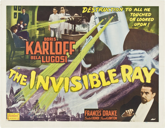 Invisible Ray 01 Movie Magnet