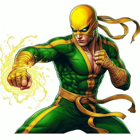 Iron Fist Action Pose (2) Print Poster