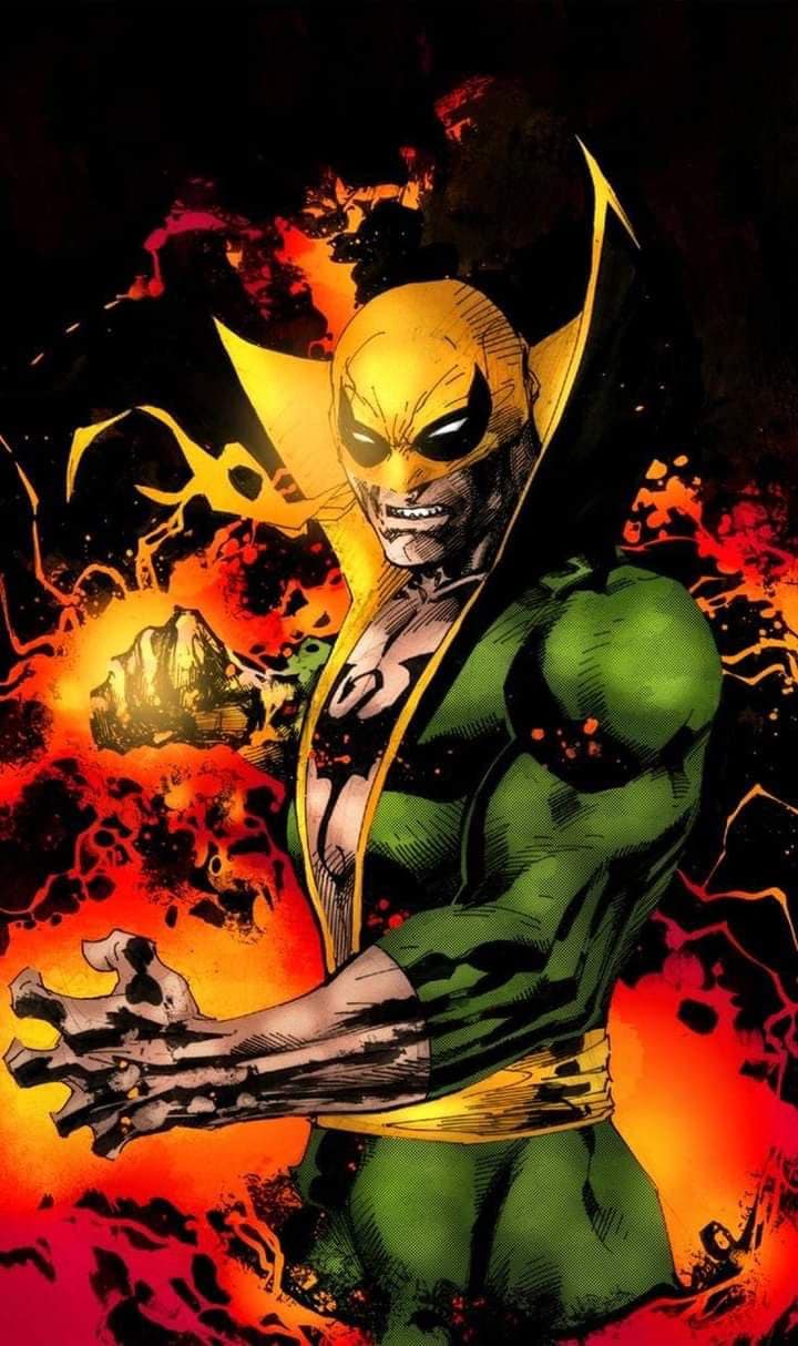 Iron Fist Comic Artwork Print Poster