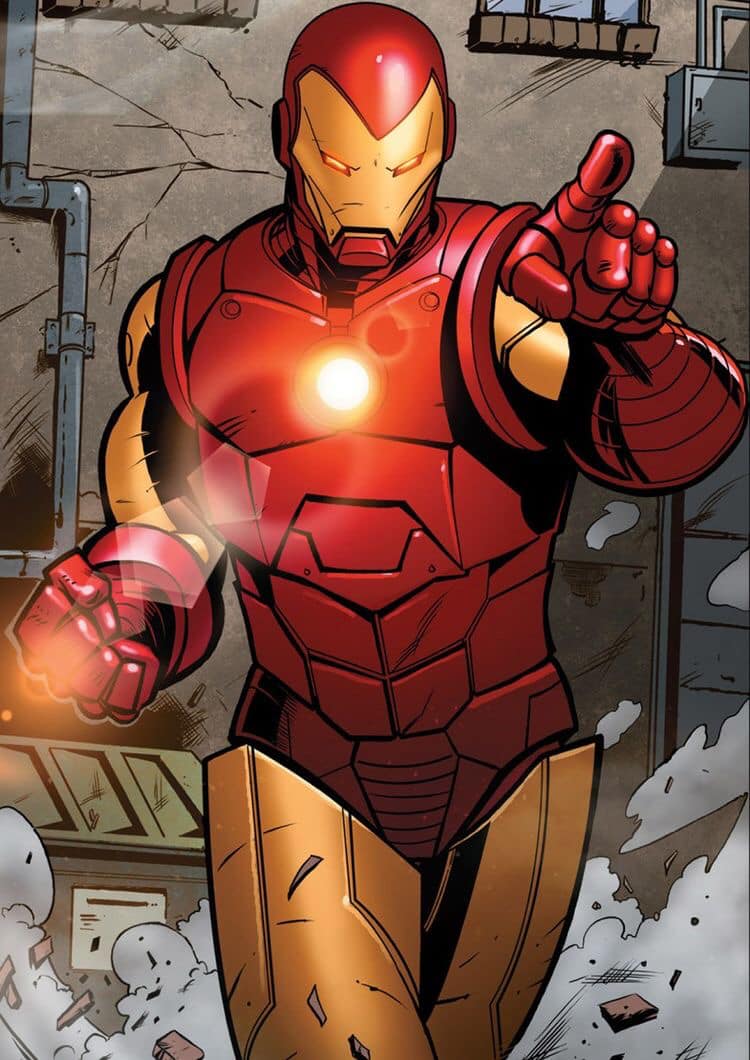 Iron Man Action Pose (2) Print Poster