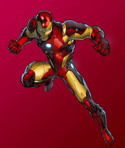 Iron Man Action Pose (4) Print Poster