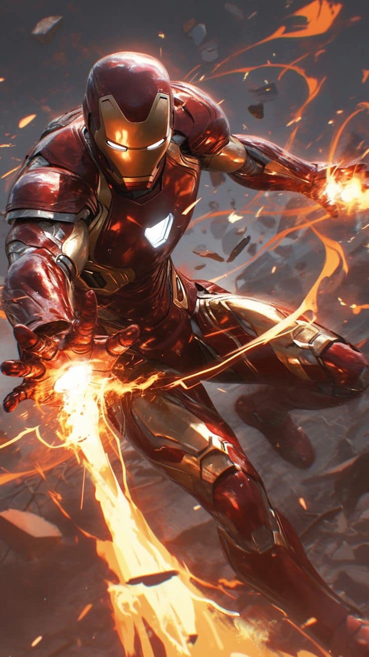 Iron Man Action Scene (6) Jigsaw Puzzle