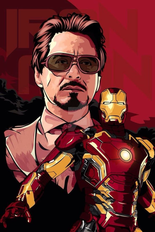 Iron Man Artwork (2) Print Poster