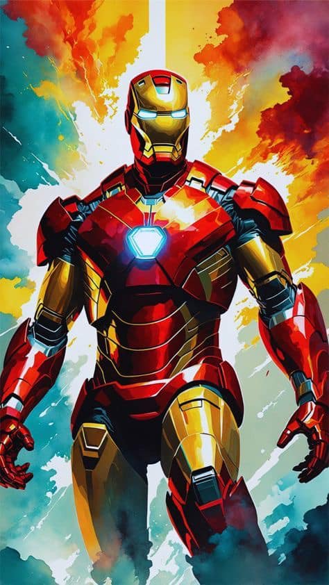 Iron Man Artwork (8) Print Poster