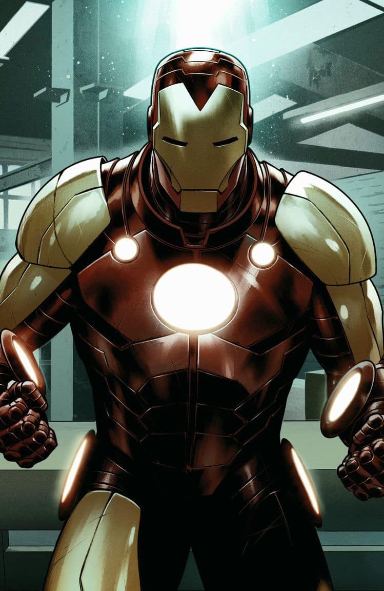 Iron Man Hero Portrait Print Poster