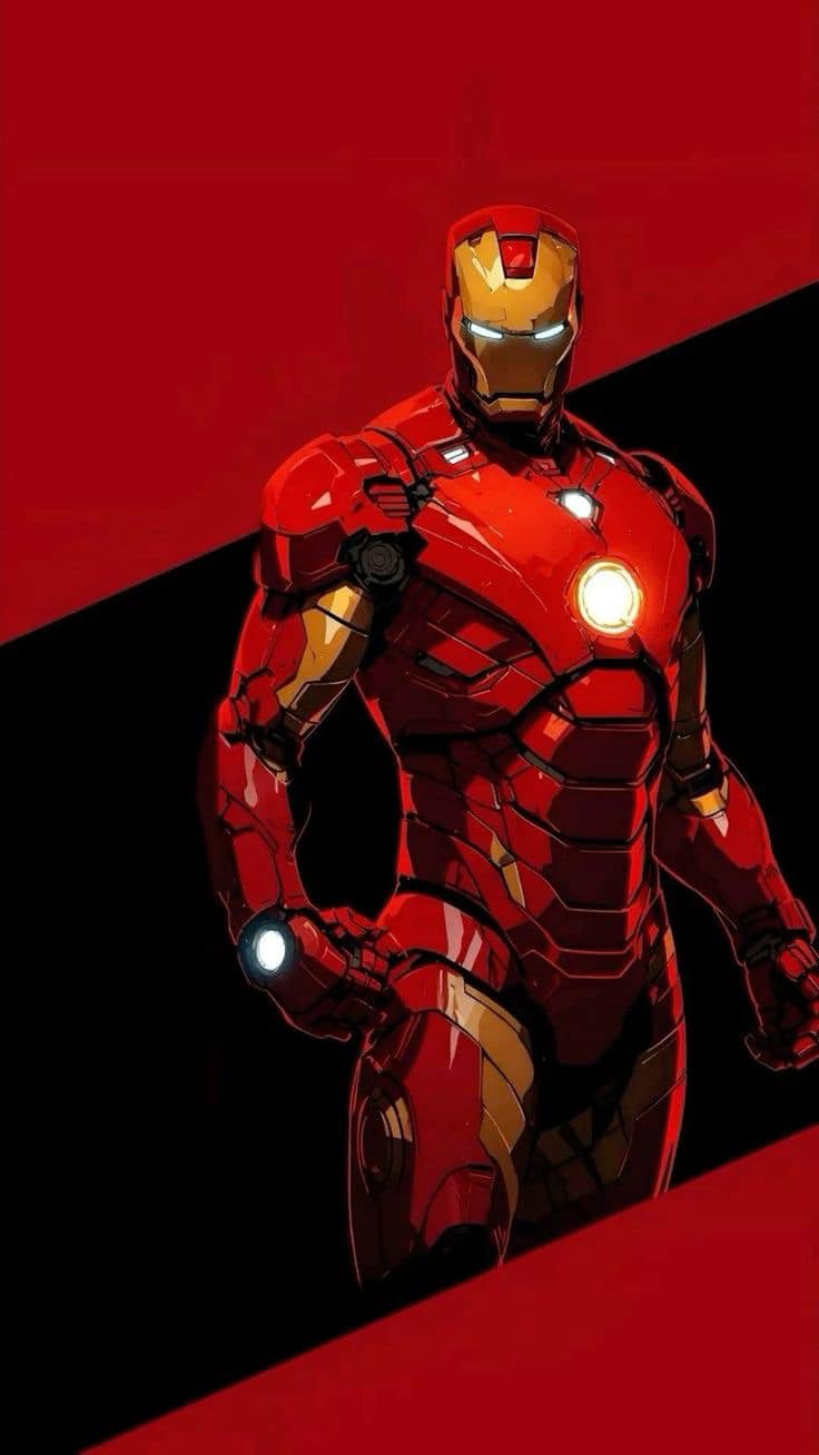 Iron Man Illustration (2) Jigsaw Puzzle