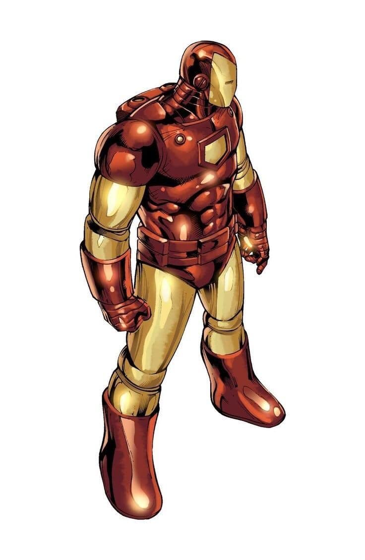 Iron Man Portrait Print Poster